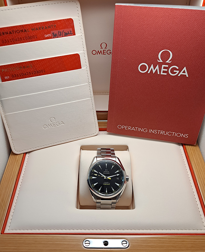 Omega Aqua Terra 150m > 15000 Gauss Wristwatch Ref. 231.10.42.21.01.002